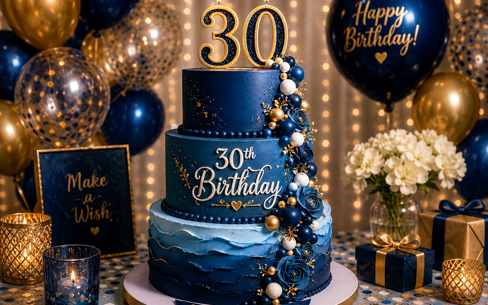 Torta za Branimirov 30. rođendan u Zadru uz Veseljko QR galeriju